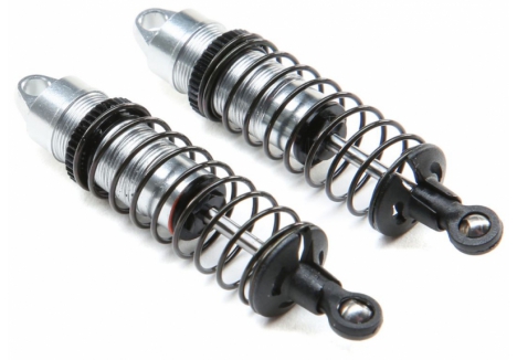 LOS Shock Assembly, Front, Aluminum, (2): Mini-T 2.0 Z-LOS314004