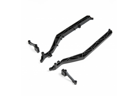 LOS Side Guard Set, Aluminum Chassis: 22S Z-LOS231083