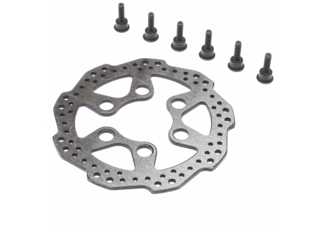 LOS Steel Front Brake Rotor with Screws: Promoto-MX Z-LOS262010