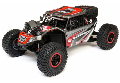 LOS Super Rock Rey: 1/6 4WD Elec Rock Racer, RTR Grey C-LOS05016V2T2