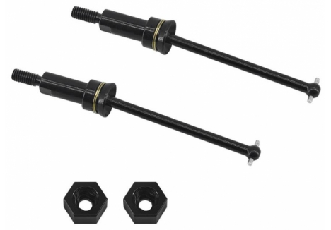 Metal CVD Drive Shafts Front, 1/18 Typhon/Granite Grom