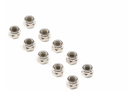 Nylock Nut, M4 (10) - TLR256005