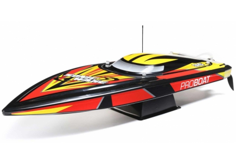 PRB Sonicwake 36 inch Self-Righting Brushless Deep-V RTR, Black B-PRB08032V2T1