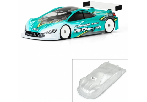 PRM 1/10 P63 Light Weight (0.65mm) Clear Body for 190mm TC G-PRM1580-25