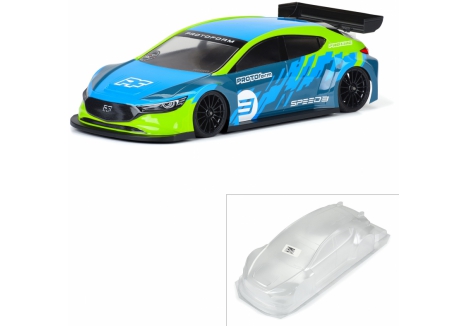 PRM 1/10 Speed3 Clear Body: 190mm FWD TC G-PRM1589-25