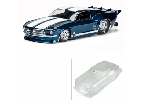 PRO 1/10 1967 Ford Mustang Clear Body: Drag Car G-PRO3573-00