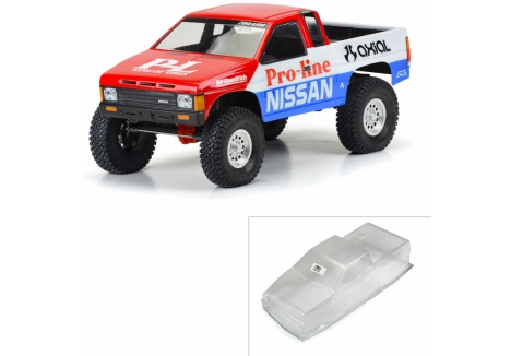 PRO 1/10 1987 Nissan Hardbody D21 Clear Body 12.3 inch (313mm) WB Cr G-PRO3608-00