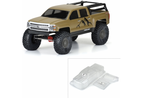 PRO 1/10 2015 Chevrolet Silverado Clear Body 13.9 inch WB G-PRO3585-00