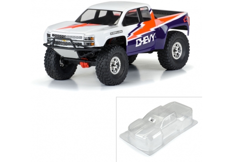 PRO 1/10 2015 Chevy Silverado Pre-Runner Clear Body 12.3 inch WB Cra G-PRO3601-00