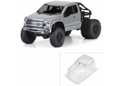 PRO 1/10 2017 Ford F-250 Super Duty Cab-Only Clear Body 12.3 inch WB G-PRO3619-00