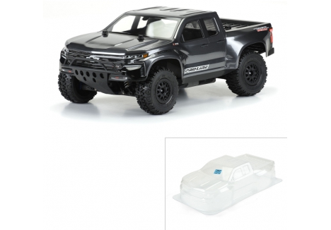 PRO 1/10 2019 Chevy Silverado Z71 Trail Boss Clear Body: Short C G-PRO3512-00