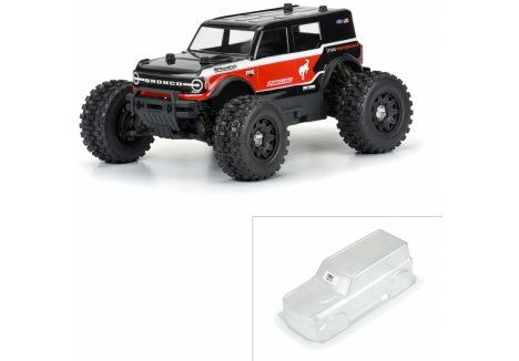 PRO 1/10 2021 Ford Bronco Clear Body: Granite, Vorteks G-PRO3591-00