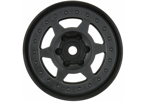 PRO 1/10 Holcomb F/R 1.9 inch 12mm Crawler Bead-Loc Wheels (2) Black G-PRO2809-03
