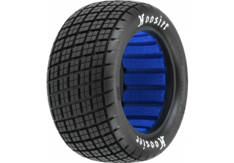 PRO 1/10 Hoosier Angle Block M4 Rear 2.2 inch Dirt Oval Tires (2) G-PRO8274-03