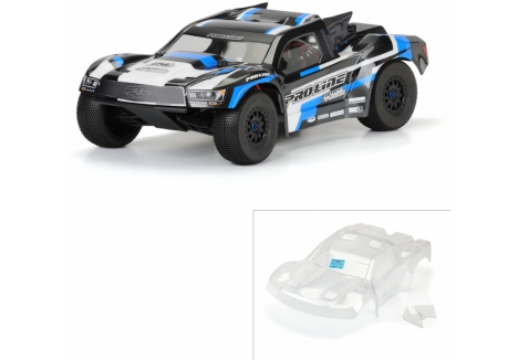 PRO 1/10 Pre-Cut Flo-Tek Fusion Clear Body: Short Course G-PRO3458-17