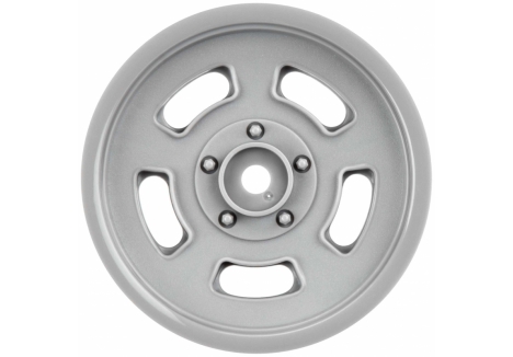PRO 1/10 Slot Mag Drag Spec Front 2.2 inch 12mm Drag Wheels (2) Gray G-PRO2792-05