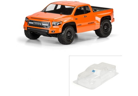 PRO 1/10 Toyota Tundra TRD Pro True Scale Clear Body: Short Cour G-PRO3476-00