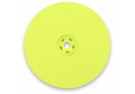PRO 1/10 Velocity Rear 2.2 inch 12mm Buggy Wheels (2) Yellow G-PRO2736-02