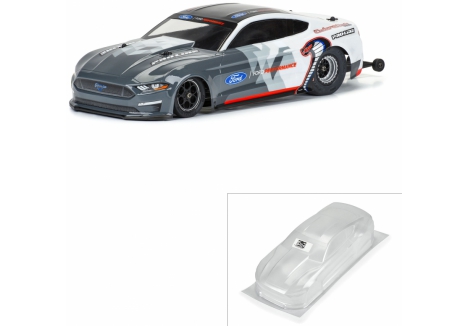 PRO 1/16 2021 Ford Mustang Cobra Jet Clear Body: Losi Mini Drag G-PRO3605-00