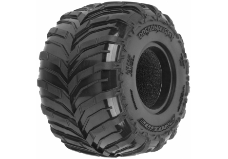 PRO 1/18 Dreadnaught 1.25 inch/1.75 inch F/R MT Tires (2): Mini LMT G-PRO1026500