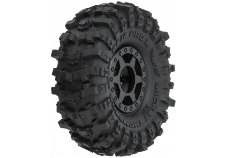 PRO 1/24 Mickey Thompson Baja Pro X F/R 1.0 inch MTD 7mm Black Holco G-PRO10215-10