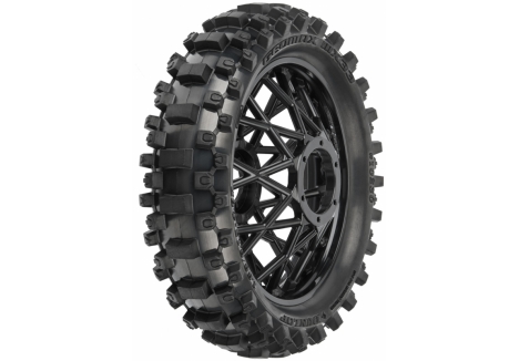 PRO 1/4 Dunlop Geomax MX33 CR4 Rear Tire MTD Black: Promoto-MX G-PRO1023010