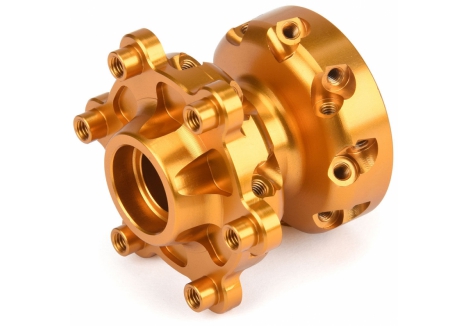 PRO 1/4 Pro-Spec Aluminum Front Hub Gold: Promoto-MX G-PRO283604