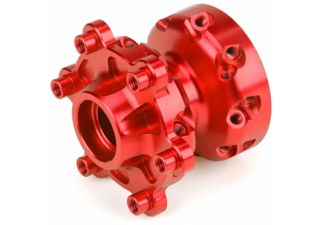 PRO 1/4 Pro-Spec Aluminum Front Hub Red: Promoto-MX G-PRO283603