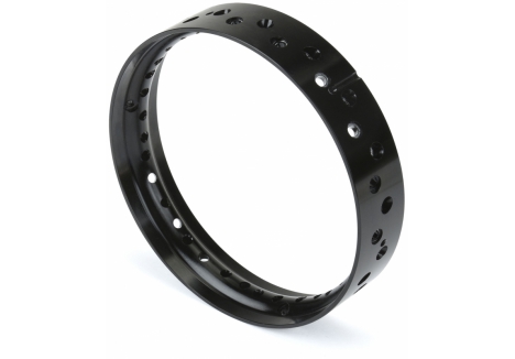 PRO 1/4 Pro-Spec Aluminum Rear Rim Black: Promoto-MX G-PRO283706