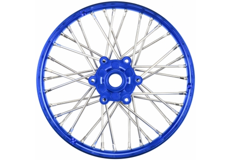 PRO 1/4 Pro-Spec Aluminum V2 Bead Front Wheel Blue/Blue (1): Pro G-PRO283600T1