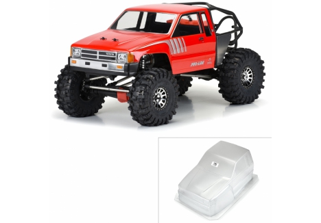 PRO 1/6 1985 Toyota Hilux SR5 Cab-Only Clear Body: SCX6 G-PRO3622-00