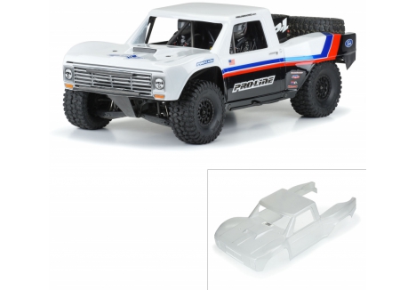 PRO 1/7 Pre-Cut 1967 Ford F-100 Truck Clear Body: Unlimited Dese G-PRO3547-17