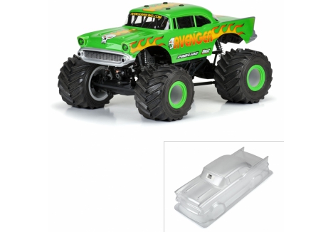 PRO 1/8 1957 Chevy Bel Air Avenger Clear Body: LMT,Crawler & MT G-PRO363000