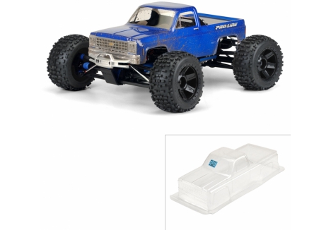 PRO 1/8 1980 Chevy Pick-up Clear Body: Monster Truck G-PRO3248-00