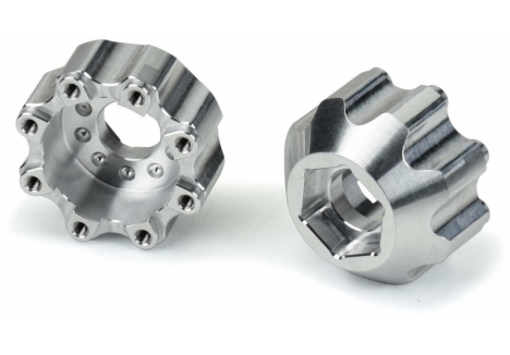 PRO 1/8 8x32 to 17mm 1/2 inch Offset Aluminum Hex Adapters G-PRO6353-00