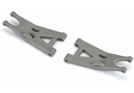 PRO Bash Armor Front Suspension Arms (Stone Gray) for ARRMA 3S G-PRO639905