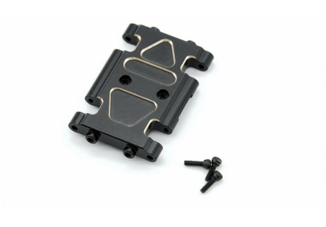 RCO Centre Skid Plate Black Brass AX24 G-RCO-AX001