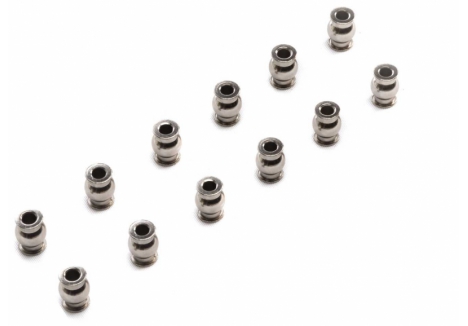 SCX6: 9 x 12 x 4mm Steel Pivot Balls (12) - AXI254005