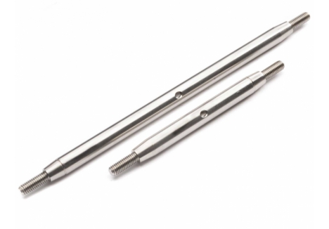 SCX6: S.S. Steering Link Set (200.8mm & 119.5mm) - AXI254000