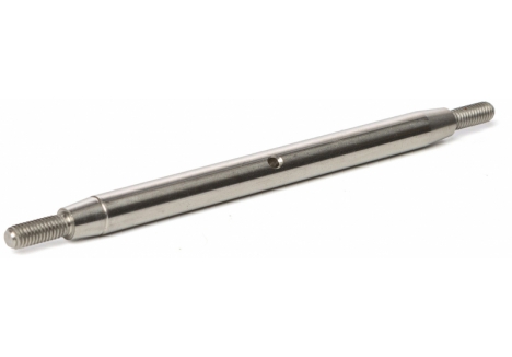 SCX6 Stainless Steel Turnbuckle, M6 x 157.3mm (1) - AXI254002
