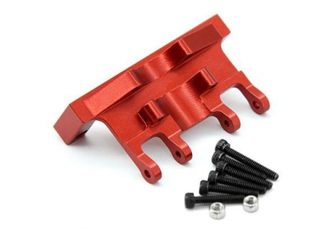 Servo Mount Red Aluminum AX24 - G-RCO-AX002R
