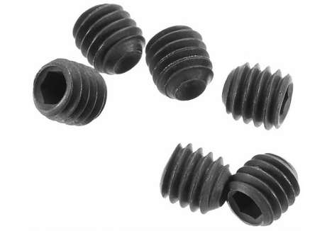 Set Screw M4x4mm Black Oxide (6) - Z-AXA291