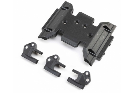 Skid Plate & Upper Link Mounts: SCX10 III BC - Z-AXI231047