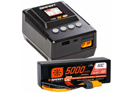Smart Powerstage Surface Bundle: 5000mAh 4S LiPo Batt/S155EU