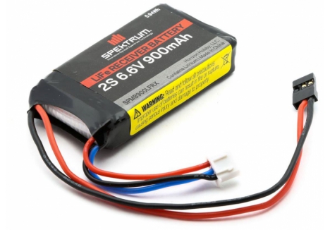 SPM 900mAh 2S 6.6V Li-Fe Receiver Battery O-SPMB900LFRX