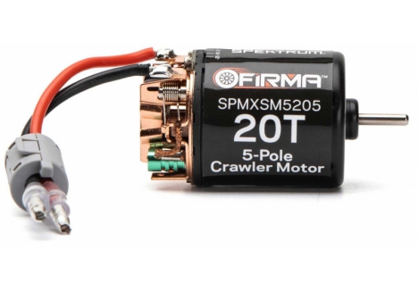 SPM Firma 20T Rebuildable 5-Pole Brushed Crawler Motor M-SPMXSM5205