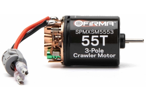 SPM Firma 55T Rebuildable 3-Pole Brushed Crawler Motor M-SPMXSM5553