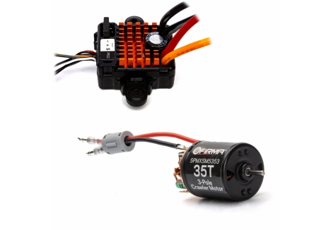 SPM FIRMA 70A BR Smart ESC/35T  Brushed Motor Combo P-SPMXSEMC12