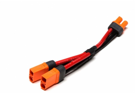 SPM IC5 Battery Parallel Y-Harness 6" / 150mm; 10 AWG O-SPMXCA509