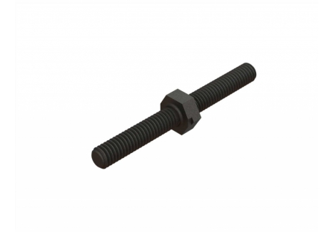 Steel Turnbuckle M4x40mm (Black) - ARA340155